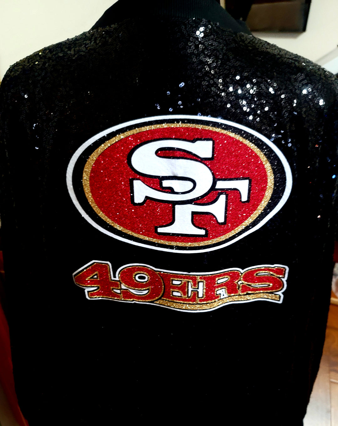 Custom Sequin Jacket