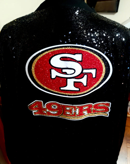 Custom Sequin Jacket