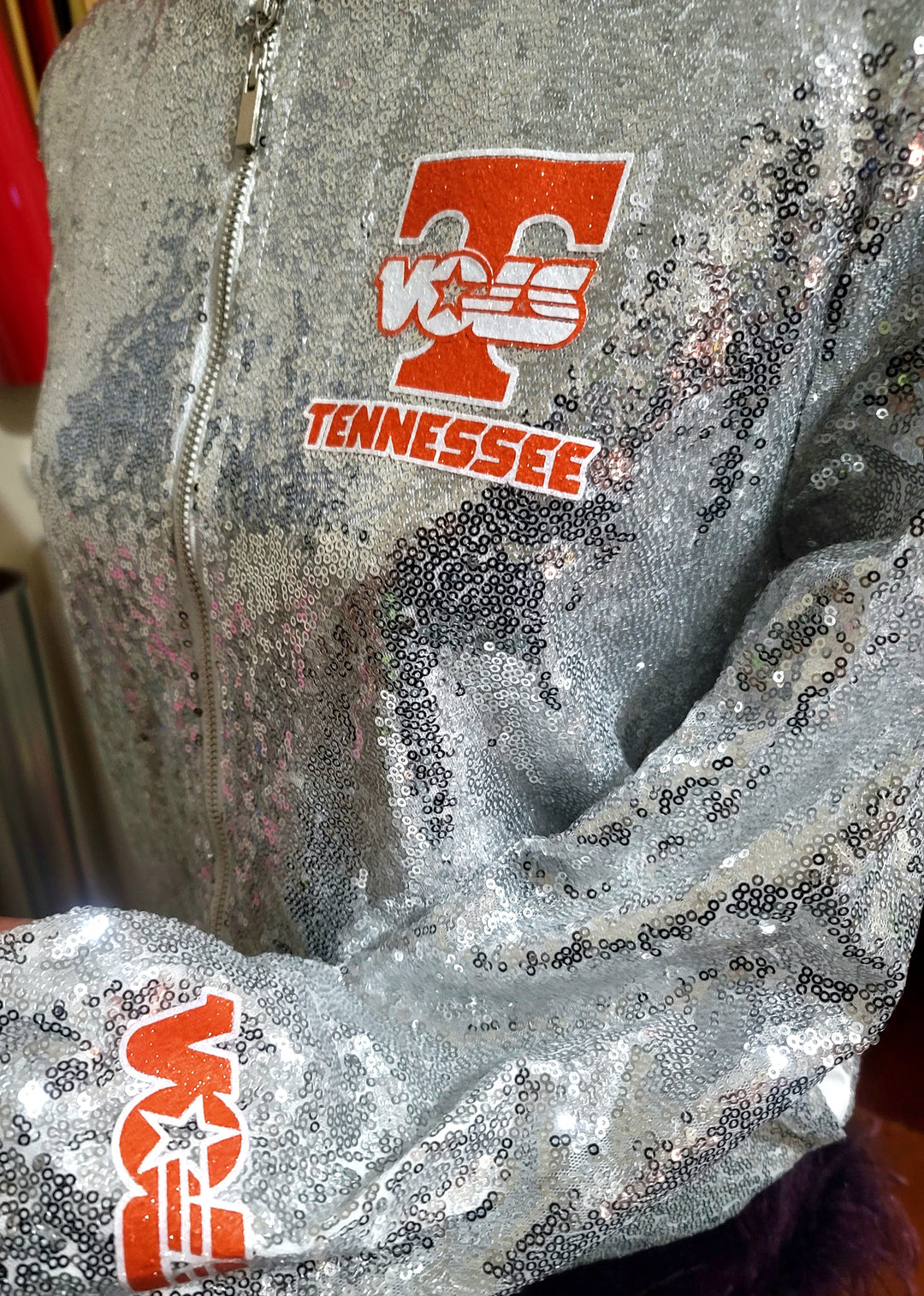 Custom Sequin Jacket