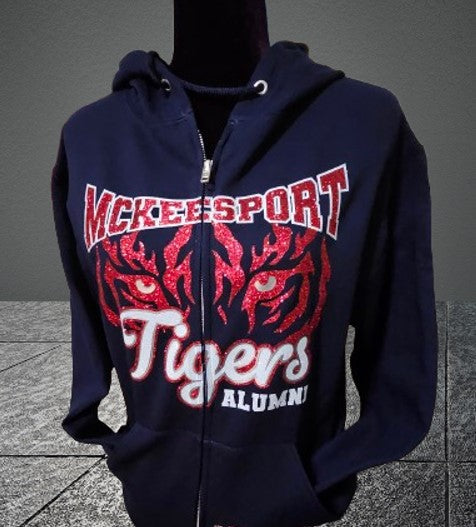 Mckeesport Customized Full-Zip Hoodie