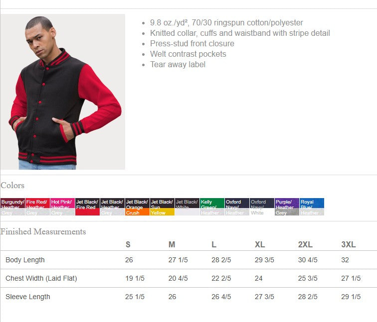 Custom Letterman Jacket